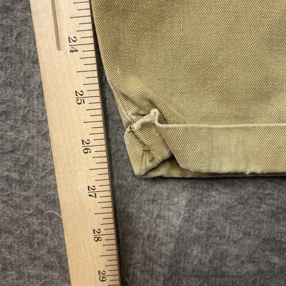 Vintage Bobbio Pants Womens Size 31 Brown Khaki Flat‎ Front Retro Casual 80s